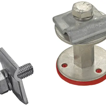 Anschliesspunkt Flury FE 68 kurz, Inox A4, L=50mm 