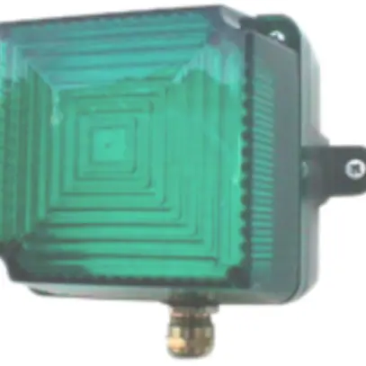 Lampada flash Comax 5J 230VAC verde IP65 