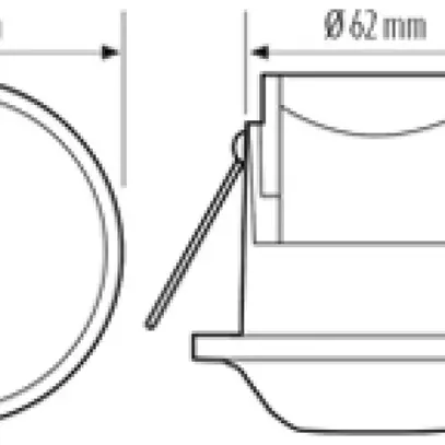 Jeu de détecteurs de mouvement INC ESYLUX BASIC MD 360° 08 IR 1C FM, 10 pièces 