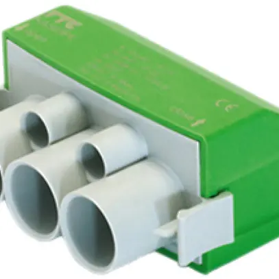 Borne d'alimentation LPDB 3×6…50 mm²/2×2.5…10 mm² vert 