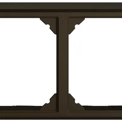En-tête AP EDIZIO.liv SNAPFIX® 1×2 pour combinaisons au choix brun 