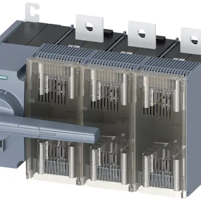Interrupteur de charge Siemens SENTRON 3KF5 t.5 DIN-2/3 630A 3p complet G cp 