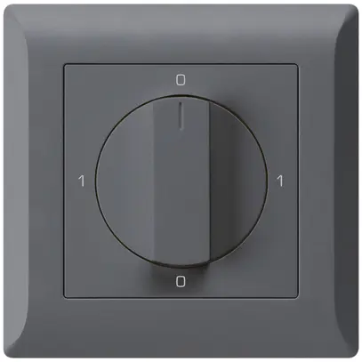 Interrupteur rotatif ENC kallysto.line 0/3L anthracite avec manette 