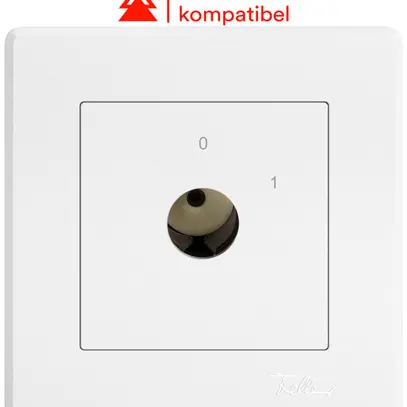 Interruttore a chiave INC EDIZIO.liv per KABA 1514 c.cont.sep.3P 0-1 p=87mm bi 