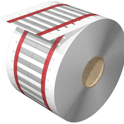 Marqueur de conducteur Weidmüller MultiMark HS p.Ø1…3.2mm 25.4×5.6mm blanc 