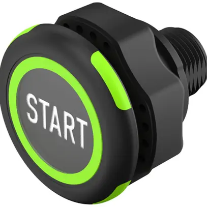 Pulsante capacitivo EAO 84 1NO 8.4…32V Ø22.5mm LED verde/rosso START 
