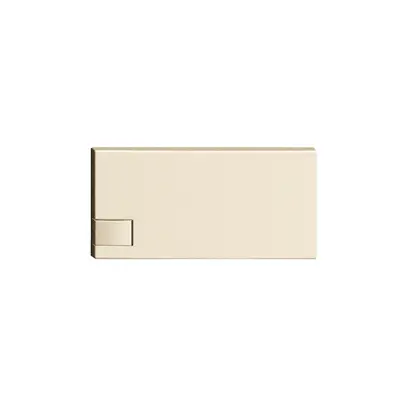 Touche 1/2 KNX/électron.s.LED EDIZIOdue commande simple crema 