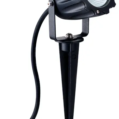 Luminaire à piquet LED Spikelight 230V, 5W, 4000K, 360lm, IP67, 55°, noir 