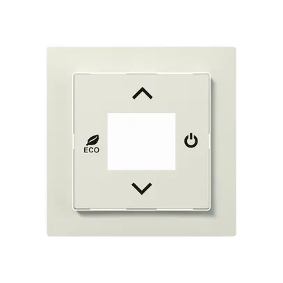 Kit frontal ENC ABB SIDUS blanc pour thermostat d'amb.free@home 