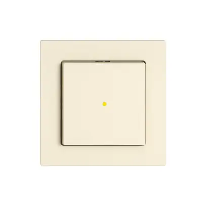 Tasto a pulsante EDIZIO.liv SNAPFIX® ARL/1P illuminazione frontale giallo cr 