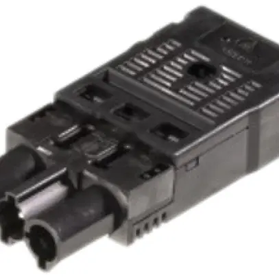 Spina Wieland GST18I3F S2 ZR1, 3P 250V 20A, nero 