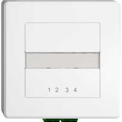 Prise FTTH FH OSD 4, 2 pièces centrales LC APC, blanc 