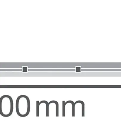 Lampada per locali umidi LED LEDVANCE DP EL 46W 6400lm 840 IP65 EM3h 1.5m grigio 