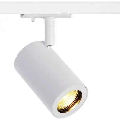 Projecteur SLV ENOLA B TRACK GU10 50W adapt.1-ph. Ø67mm blanc 