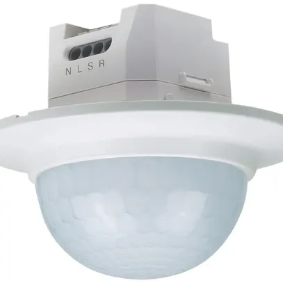 Détecteur de présence ENC Swiss Garde 360 DALI Mast.RA 30m, blanc 