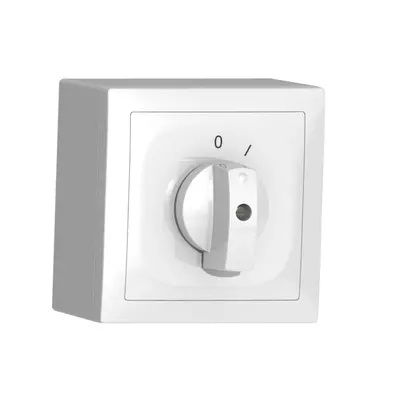 Contact pivotant AP SIDUS A 1CT blanc brillant 