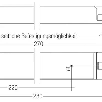 Alimentation LED Tridonic 5…25W 25…50V 100…500mA ON/OFF 
