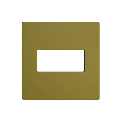 Set frontale EDIZIOdue F per rilevatore di movimento pirios 180 R eco, olive 