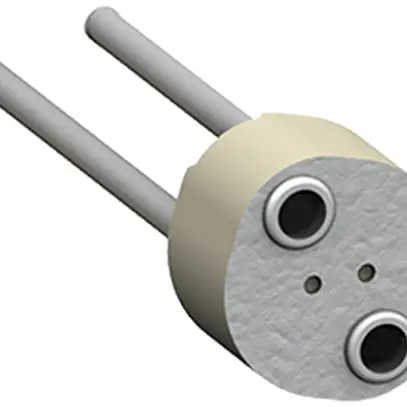 Portalampada ceramica G4/GY4 ovale 