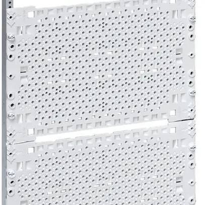 Pannello telecom Hager con piastre di montaggio 4-file 600×250mm 