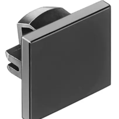 Otturatore EAO01 nero 18×24mm 