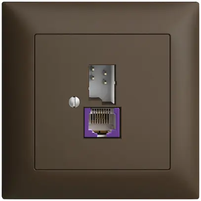 Presa INC T+T 6P/1×RJ45 DSL-a banda larga EDIZIOdue coffee 
