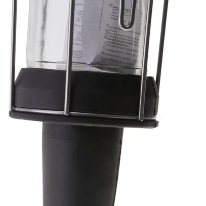 Lampada a mano E27 60W cavo Td 5m nero 