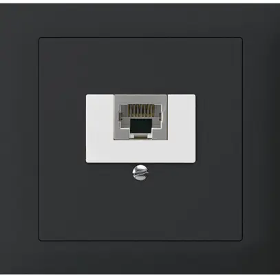 Scatola INS kallysto 1×RJ45s nero 