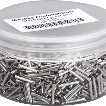 Capocorda Mischke E DIN 46228 1mm²/12mm nudo Cu-stagnato 