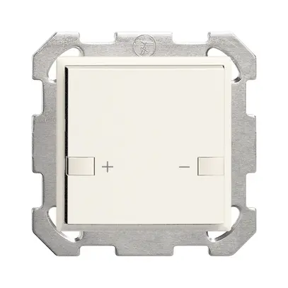 Poussoir ENC ZEP variateur univ. 1c/1t st.c/sec. EDIZIOdue blanc 