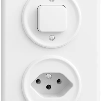 Combinaison ENC STANDARDdue 1L+1×T13 blanc 