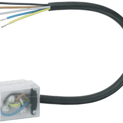 Scatola L1-L2-L3-N-PE per cavo piatto POWER 16A 