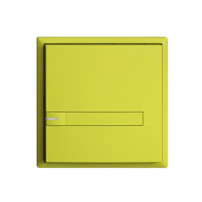 Pulsante KNX RGB EDUE, 250mW, c.LED RGB, c.carta, 1×pulsante, com.1×tasto, lem 