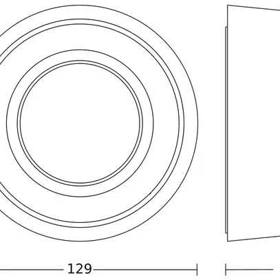 Rilevatore di movimento AP Steinel PD IR 4360-8 DALI-2 360° bianco 