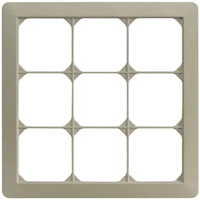 Cadre de recouvrement ENC kallysto.trend 3×3 savanna 214×214mm 