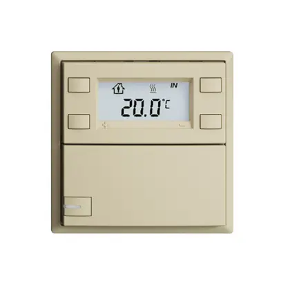 Pulsante RTH INC KNX 1×EDIZIOdue F vanille, con LED RGB 