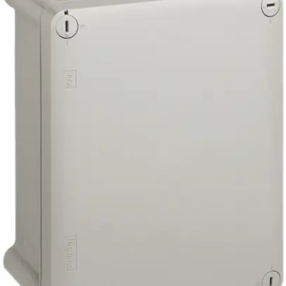 Boîtier d'appareils Legrand IP66 220×170mm vide gris clair 