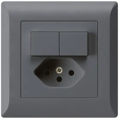 Combinaison ENC 2×A-R/1P+T13 anthracite kallysto.line 