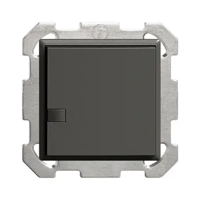 Tasto INC ZEP variatore univ. 1c/1t st.sec. EDIZIOdue nero 