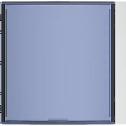 Façade pour module info Sfera aluminium 