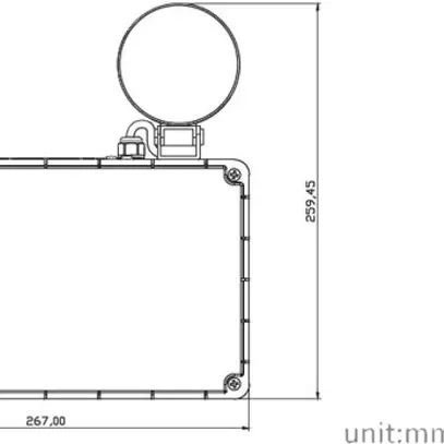 Lampada d'emergenza LED Sylvania LifeSafe TS IP65 9W 1200lm 850 bat3htc bianco 