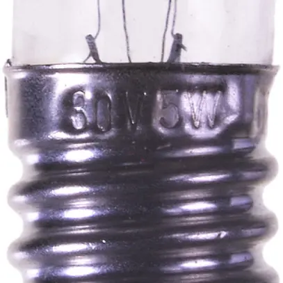 Lampe à incandescence pour signalisation DURLUX E14 60V 3W Ø13×30mm 
