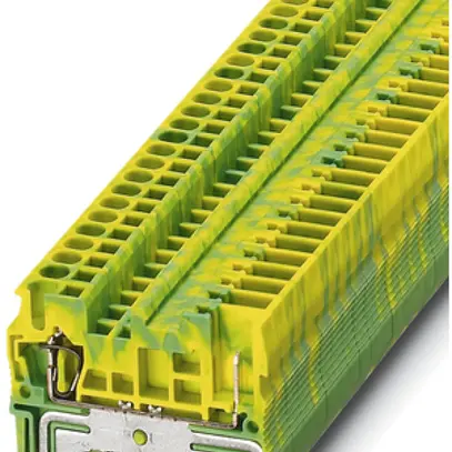 Borne de passage 0.08…4mm² vert/jaune, ST 2.5/1P-PE 