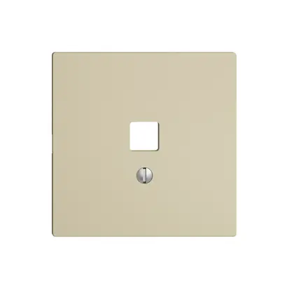 Kit frontale EDIZIOdue vanille 60×60mm per interfaccia USB 