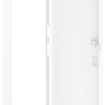 Porta con fesura e cornice SE Pragma bianco per 1parte/7file 