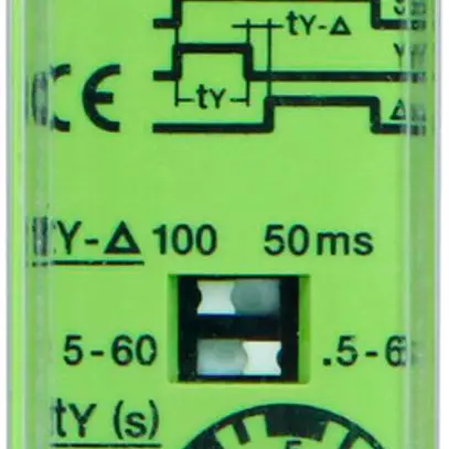 Relais étoile-triangle ComatReleco CY1/24…60VUC 