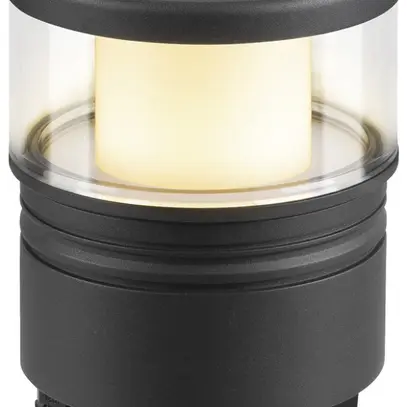 Testa d.lampa.LED SLV M-POL S Clear DALI 19W 890lm 927/930 IP65 Ø120.9mm antr. 