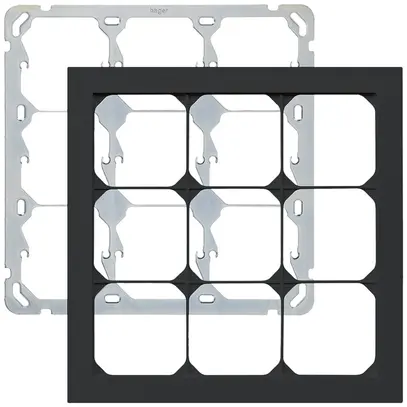 En-tête ENC kallysto.pro 3×3 noir 