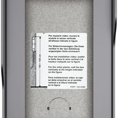 Boîtier AP Sfera 2 modules gris graphite 