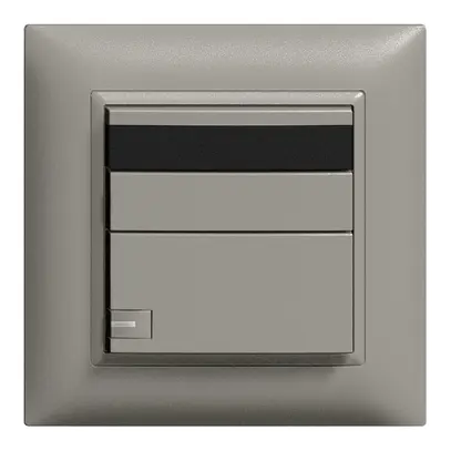 Variateur univ. IR ENC ZEP 1c/1t station princ. EDIZIOdue gris foncé 